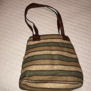 Amanda Smith multi color brown/green purse